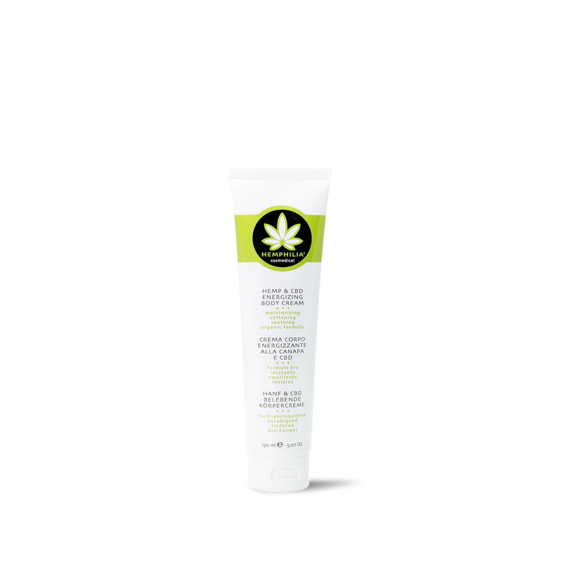 Hemphilia Hanf & CBD belebende Körpercreme 150 ml